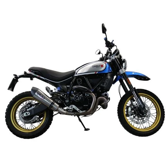Silencieux GPR GP EVO4 TITANIUM – GrisDUCATI 800 SCRAMBLER 800 URBAN MOTARD – 2022Ref : GPR0983 / E5.D.137.3.CAT.GPAN.TO