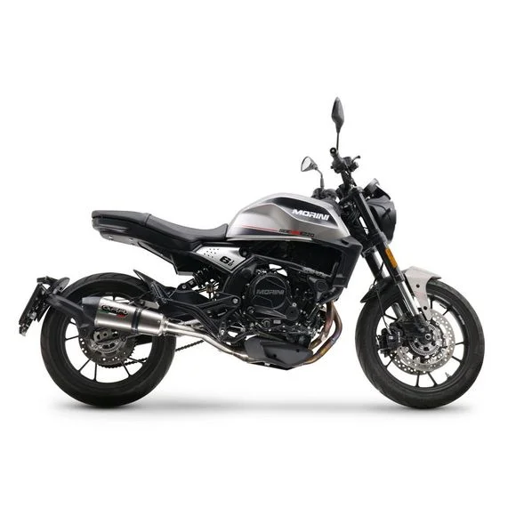 Silencieux GPR GP EVO4 TITANIUM – GrisMOTO MORINI 650 650 SEIEMMEZZO STR – 2022 – 2024Ref : GPR0855 / MO.7.CAT.GPAN.TO