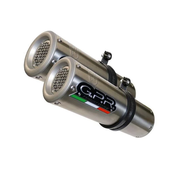 Silencieux GPR M3 INOX DOUBLE Ref : D.58.1.M3.INOX
