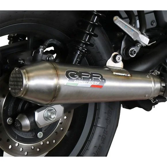 Silencieux GPR ULTRACONE – GrisROYAL ENFIELD 350 METEOR 350 – 2021 – 2024Ref : GPR0297 / ROY.10.CAT.ULTRA