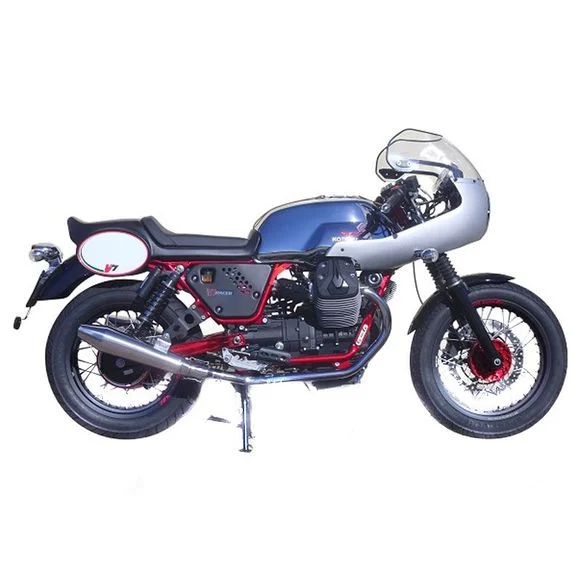 Silencieux GPR VINTACONE DOUBLE CATAMOTO GUZZI 750 V7 II RACER – 2015 – 2016Ref : GU.57.VIC