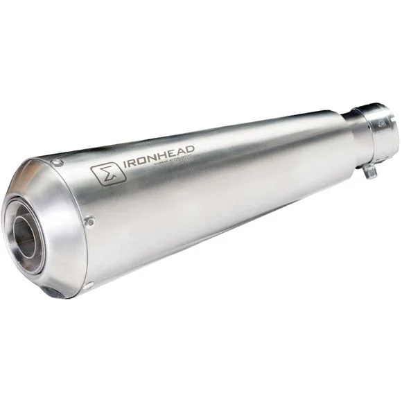 Silencieux Ixil IRONHEAD Conique MATT INOX – Droit Ref : IL0204 / OT462SS