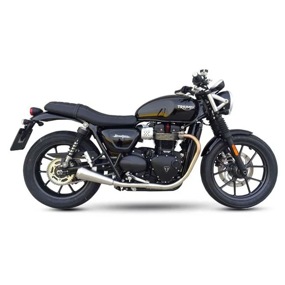 Silencieux Ixil IRONHEAD Conique MATT INOX – Droit Ref : IL0206 / OT460SS