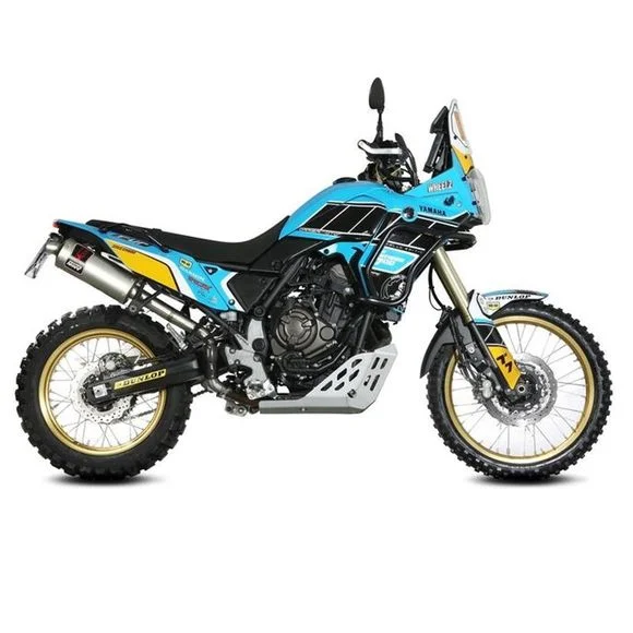 Silencieux Mivv DAKAR INOX – Gris Ref : MV9887 / 1113738001