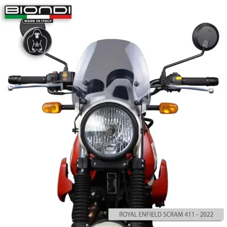SPORT SMOKED WINDSHIELD SCRAM 411 BIONDI