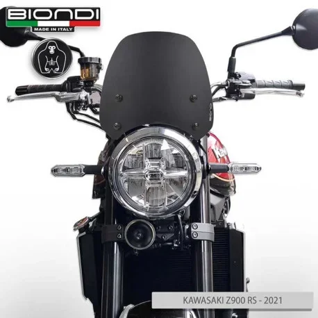 SPORT WINDSHIELD BLACK SATIN Z900RS BIONDI