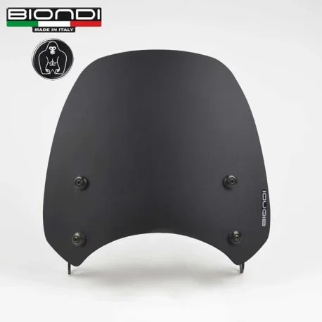 SPORT WINDSHIELD SATIN BLACK GUZZI BIONDI