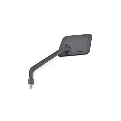 SQUARE LEFT MIRROR IN ALUMINUM ECE APPROVED