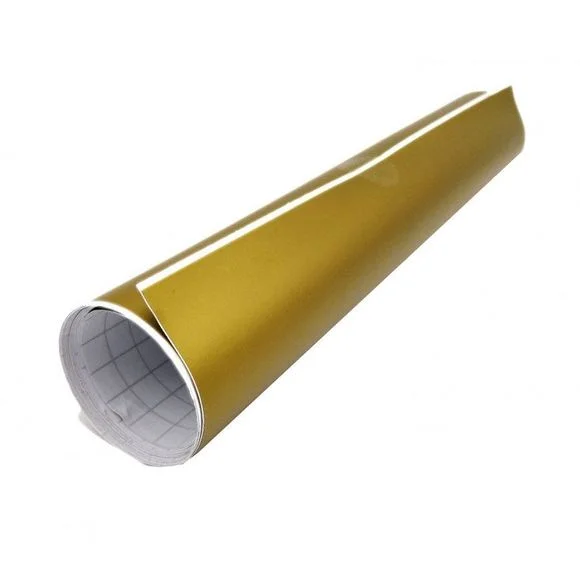 Stickers Brazoline COVERING OR anodisé mat Universel – Jaune Ref : 36402