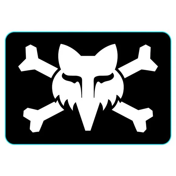 Stickers Fox VICTORY LOGO 3″ – Noir Ref : FX4915 / 32533-001-OS