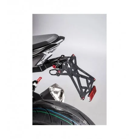Support de catadioptre LIGHTECH noir (Homologation Allemagne, Italie, Espagne) – TAR007NER