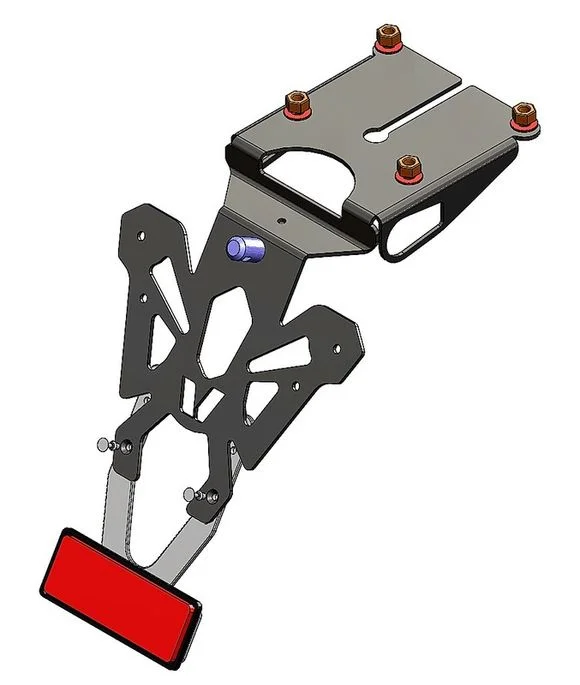 Support de plaque Bihr KAWASAKI 650 Z 650 RS – 2022Ref : BI00612A / 1110212