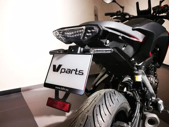 Support de plaque Bihr noir Ref : BI00210A / 1103823