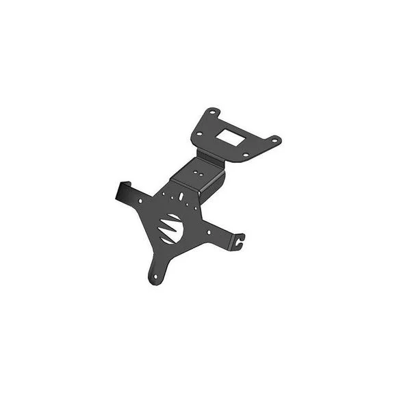 Support de plaque Brazoline ADAPTABLE – Noir Ref : 22401