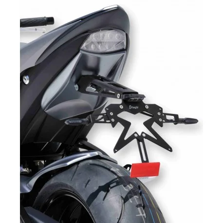 Support de plaque ERMAX SUZUKI GSXS 1000 GSXF 1000 2015-2018