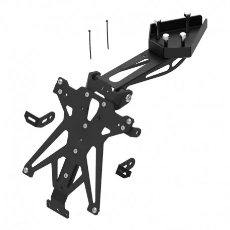 Support de plaque LIGHTECH reglable TRIUMPH 675 DAYTONA 2013-2018 675 STREET TRIPLE 2013-2016 765 STREET TRIPLE 2017-2021