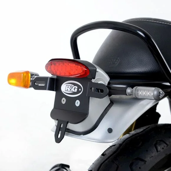 Support de plaque R&G Racing noir Ref : RGR00874A / 1091517