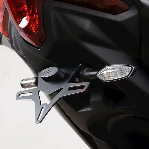 Support de plaque R&G Racing noir Ref : RGR00886A / 1091525