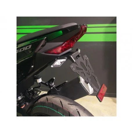 Support de plaque V PARTS Kawasaki Ninja 400 2018-2024