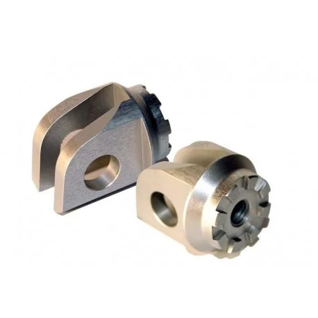 Support de repose-pieds reglable passager YAMAHA TDM 900 FZS FAZER BT BULLDOG FJR1300