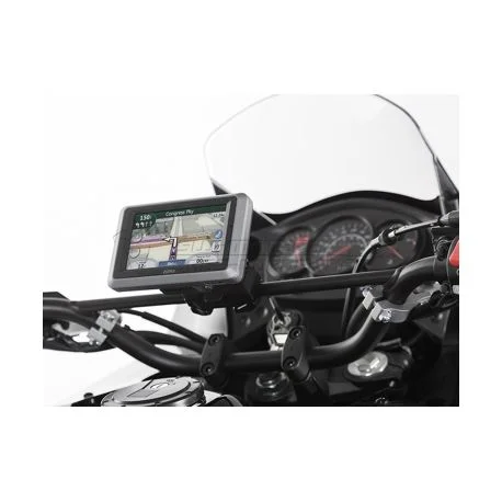 Support GPS moto SW MOTECH pour barre10-12 mm