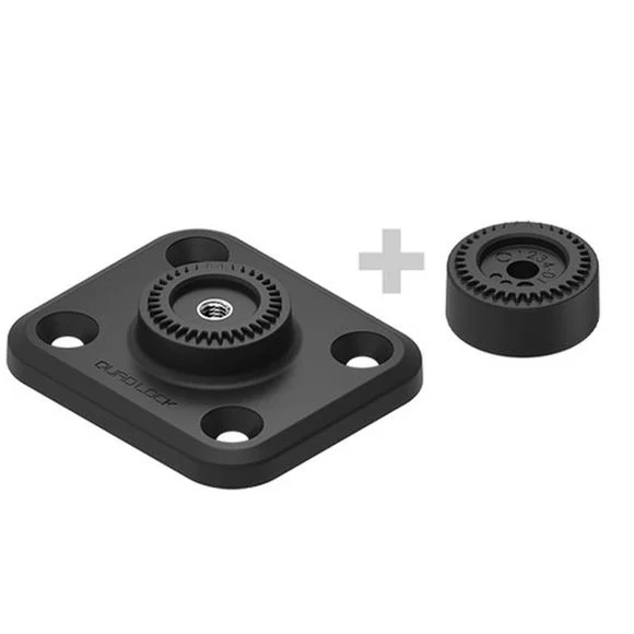 Support Smartphone Quad Lock QLP-360-F4H rectangle plat (4 trous) Universel – Noir Ref : QDL0106 / 1118124