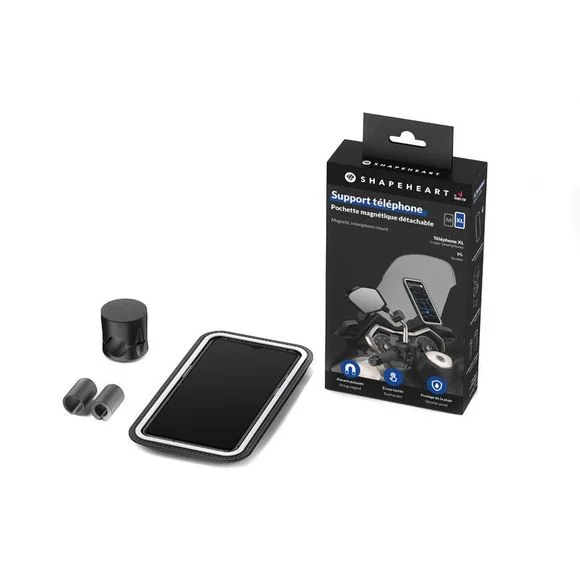 Support Smartphone Shapeheart MAGNETIQUE VISEE POUR RETRO TAILLE M Universel Ref : SPH-RETRO.M / SPH-MIRROR-PRO-M
