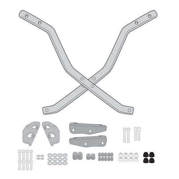 Support top case Givi MONOKEY/MONOLOCK – NoirKAWASAKI 650 Z 650 RS – 2022 – 2024Ref : GI1612 / 4131FZ
