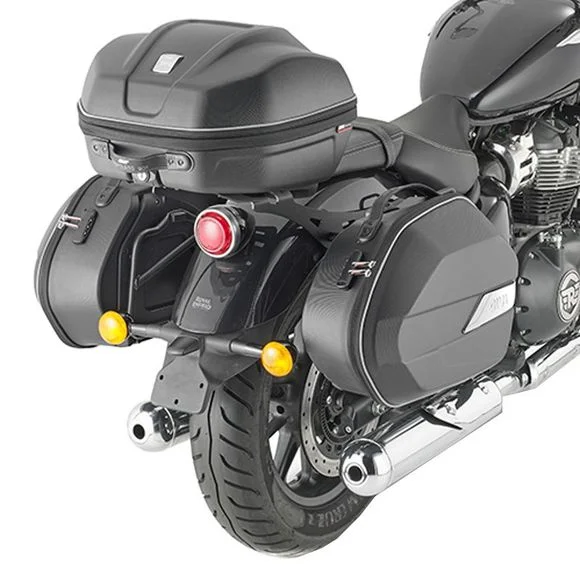 Support valises Givi MonokeyROYAL ENFIELD 650 SUPER METEOR 650 – 2023 – 2025Ref : GI1734 / PL9058