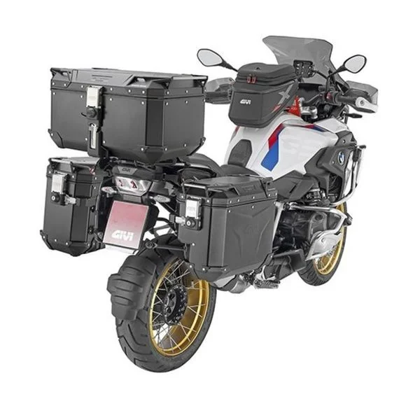 Support valises Givi PL ONE FIT MONOKEY CAM-SIDE TREKKER OUTBACK – Noir Ref : GI2056 / PLOS5108CAM