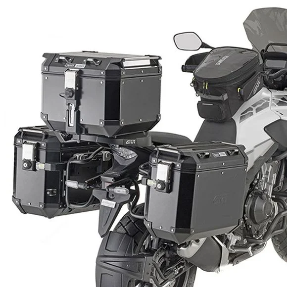 Support valises Givi PL ONE FIT MONOKEY CAM-SIDE TREKKER Ref : PLO1171CAM