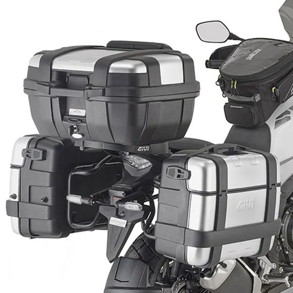 Support valises Givi PL ONE FIT MONOKEYMOTO GUZZI 850 V7 STONE – 2021 – 2024Ref : PLO8206MK