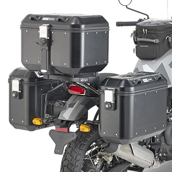 Support valises Givi type Monokey pour valises Monokey ou retro-fitROYAL ENFIELD 411 SCRAM 411 – 2022 – 2024Ref : PL9055
