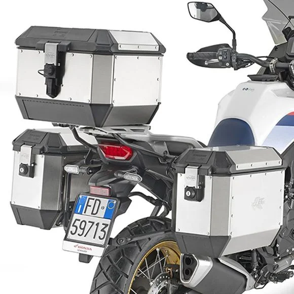 Support valises Kappa KL ONE FIT MONOKEYHONDA 750 XL 750 TRANSALP – 2023 – 2025Ref : KP1287 / KLO1201MK