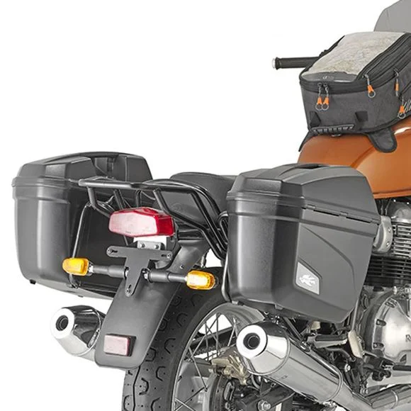 Support valises Kappa type Monokey pour valises K22ROYAL ENFIELD 650 INTERCEPTOR 650 – 2018 – 2024Ref : KP1340 / KL9051
