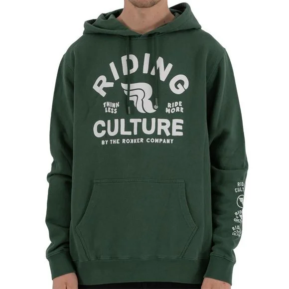 Sweat RIDING CULTURE HOODIE – Vert Ref : RID0050