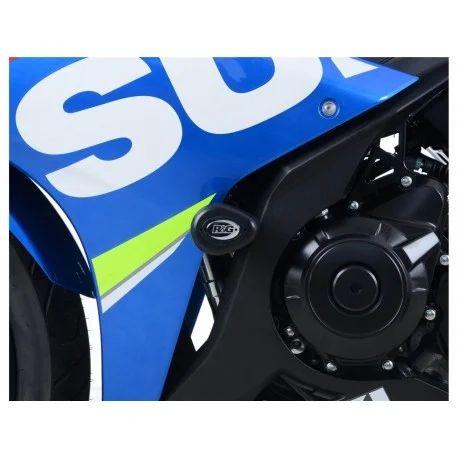 Tampons de protection R&G RACING Aero sans percage Suzuki GSXR 250 DL 250 V-STROM 2017-2021