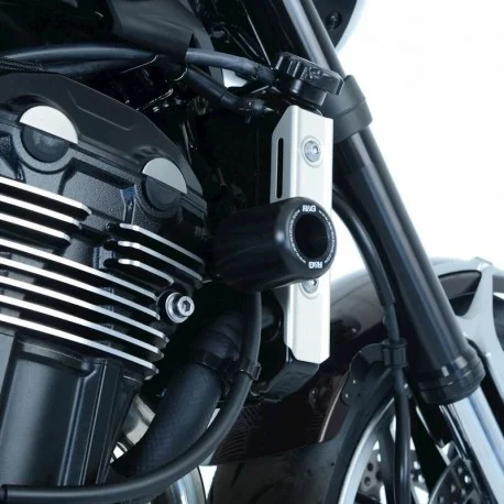 Tampons de protection R&G RACING Classic Style Kawasaki Z900RS 2018-2024