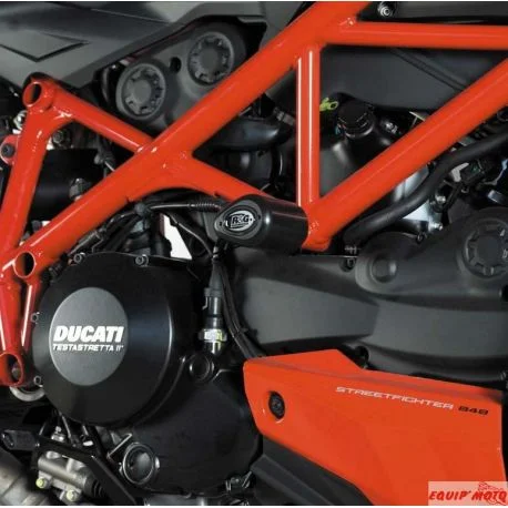 Tampons de protection R&G Racing DUCATI 848 STREETFIGHTER 2010-2015