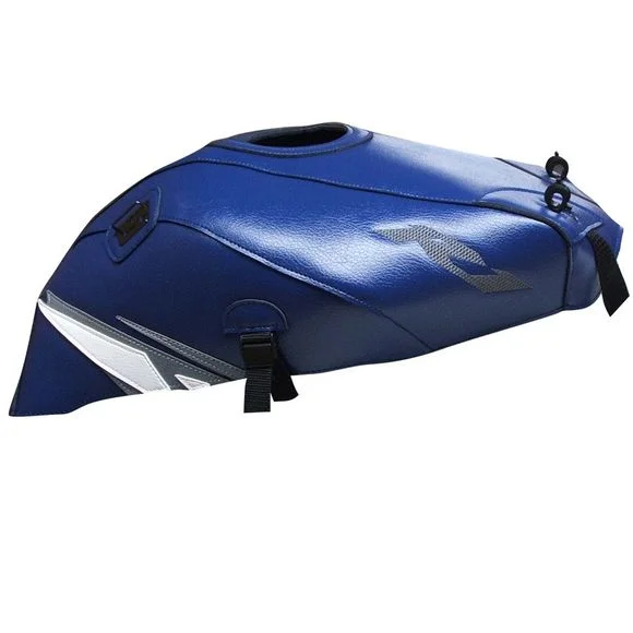 Tapis de réservoir Bagster Baltique/Déco Blanche et AcierYAMAHA 1000 YZF-R1 (RN12) – 2004 – 2005Ref : 1483D