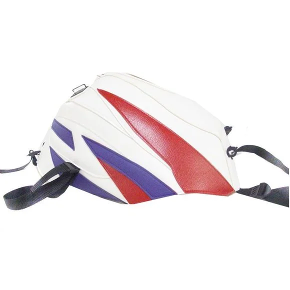 Tapis de réservoir Bagster Blanc/Rouge/Violet FoncéHONDA 600 CBR 600 F (PC25) – 1992 – 1993Ref : 1208S