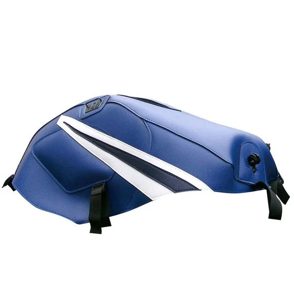 Tapis de réservoir Bagster Bleu/Déco Blanche et Bleu FoncéSUZUKI 500 GS 500 E – 2007Ref : 1430M