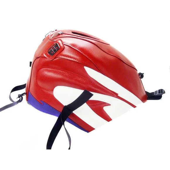 Tapis de réservoir Bagster Rouge/Blanc/Violet FoncéHONDA 600 CBR 600 F (PC25) – 1991 – 1992Ref : 1208EE