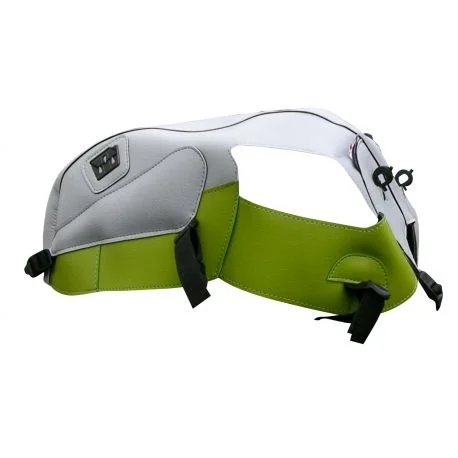 Tapis de reservoir BAGSTER TRIUMPH SCRAMBLER 2006-2008 GRIS CLAIR / VERT POMME