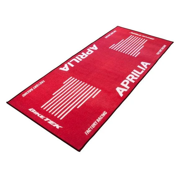 Tapis environnemental Bike It APRILIA Universel – Rouge Ref : GRGMAT49