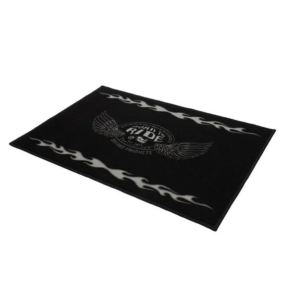 Tapis environnemental Oxford Flame 90×60 cm Universel – Noir Ref : OD0272 / OX935