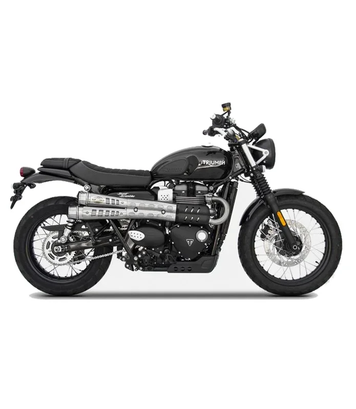 Terminali di Scarico per Triumph Street Scrambler – Six Days – Zard