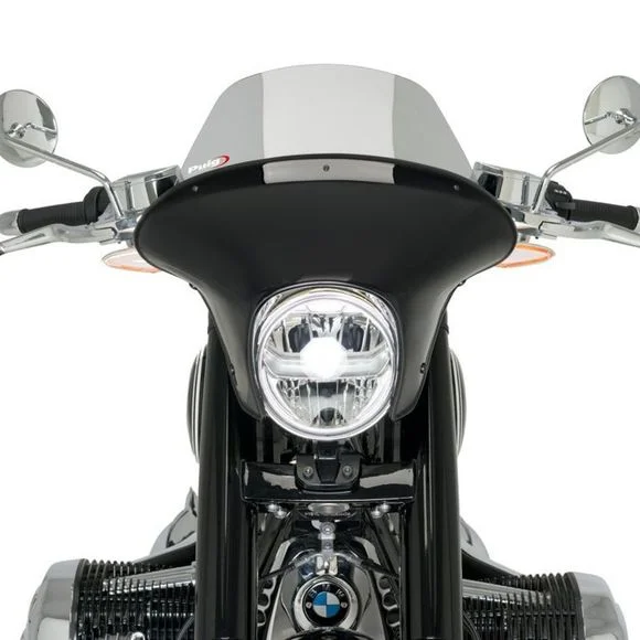 Tête de fourche Puig BATWING SML Touring (noir brillant) – Gris Ref : PUI0192