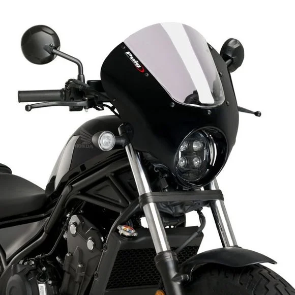 Tête de fourche Puig DARK NIGHT NOIR MAT – Gris Ref : 21103
