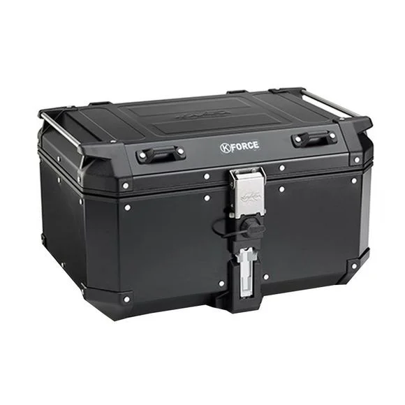 Top case Kappa MONOKEY K-Force 58L ALUMINIUM NOIR Universel – Noir Ref : KP1237 / KFR580B